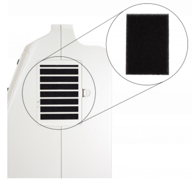 Cabinet Filter for Resp O2 Oxygen Concentrator