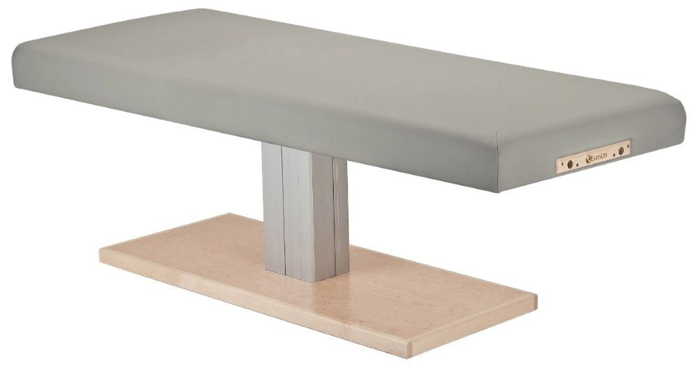 Everest Spa Pedestal Bariatric Power Hi-Lo Massage Table. Flat Top