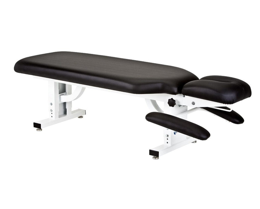 Apex Bariatric Hi-Lo Massage Table w/ Adjustable Back [Black Upholstery]