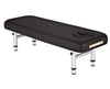 Yosemite Compact Shiatsu Hi-Lo Massage Table w/ Flat Top [Black Upholstery]