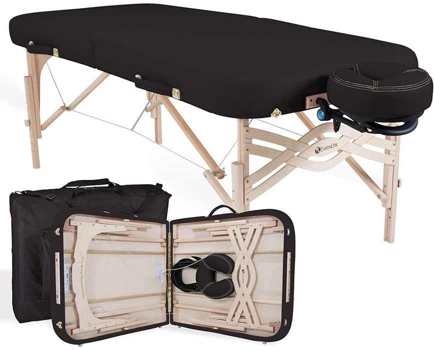 Spirit Portable Bariatric Massage Table Foldable w/ Adjustable Back