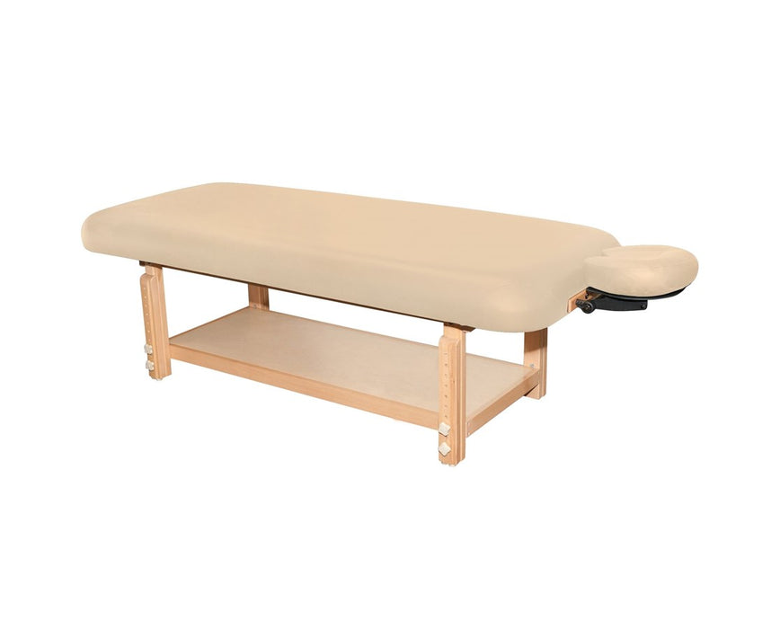 Terra Bariatric Massage Table w/ Shelf & Adjustable Back