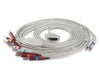 10-Lead Cable for DP12 Wired ECG Sampling Box / SE-3 Series ECG. 4mm Banana Connector