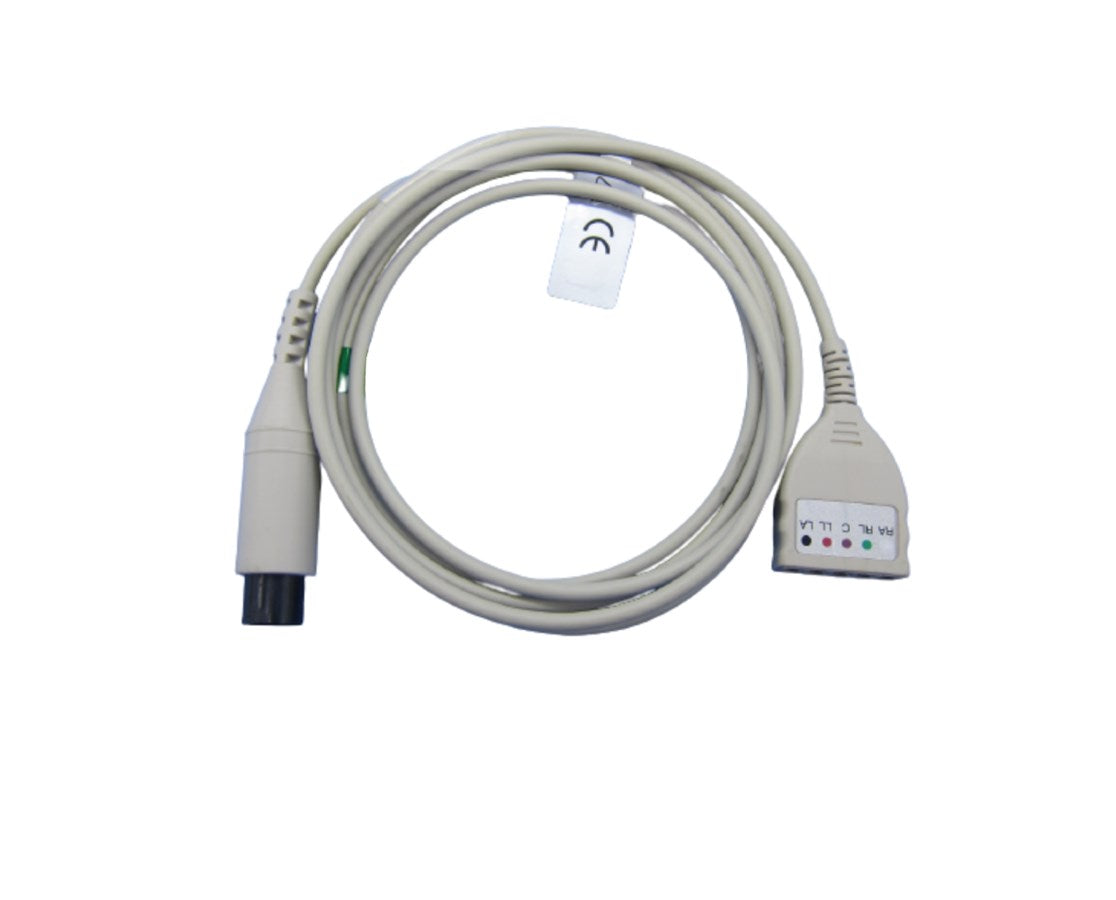 ECG Value Cable 10-Lead Cable, IEC (1/box), Cardiology