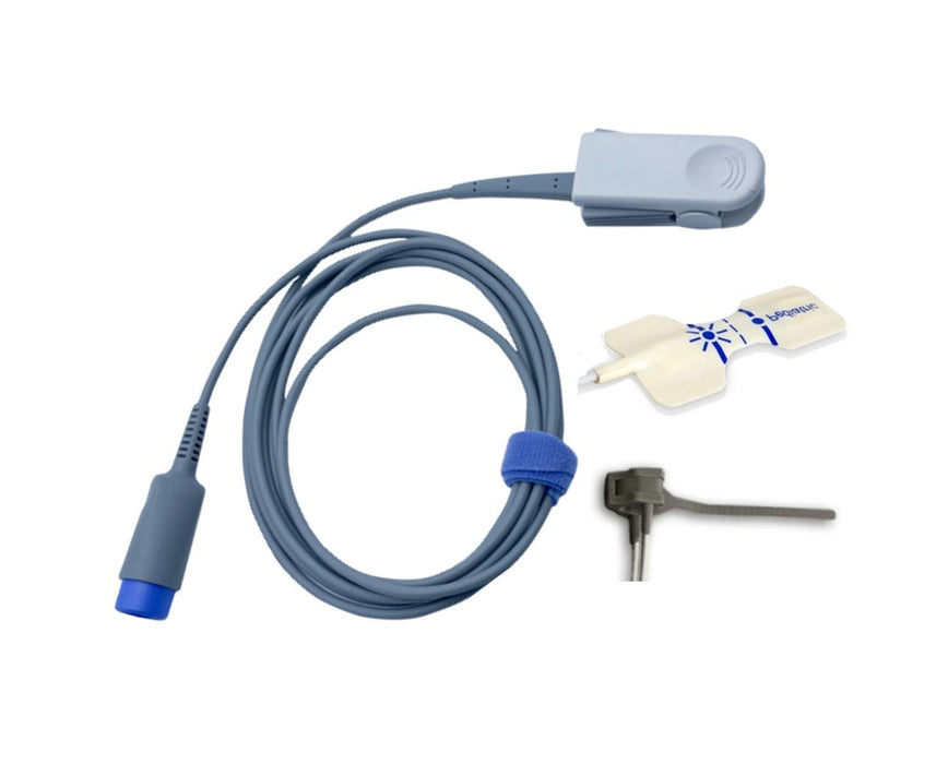 Disposable SpO2 Sensor for X Series Patient Monitors - Adult, 0.5m