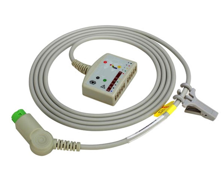 3-Lead ECG Trunk Cable for iM20 Transport Patient Monitor. 2.7m