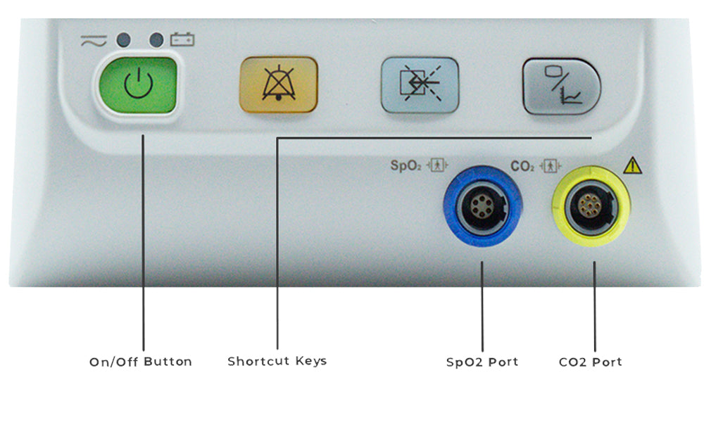 M3B Vital Signs Capnograph Patient Monitor
