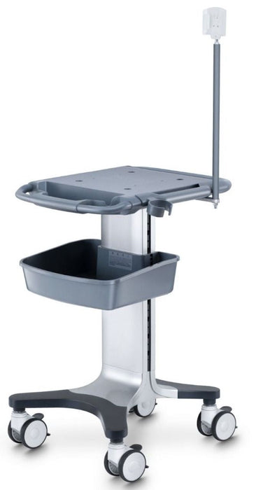 Mobile Cart / Rolling Stand w/ Shelf & Cable Arm for SE-18 Monitor