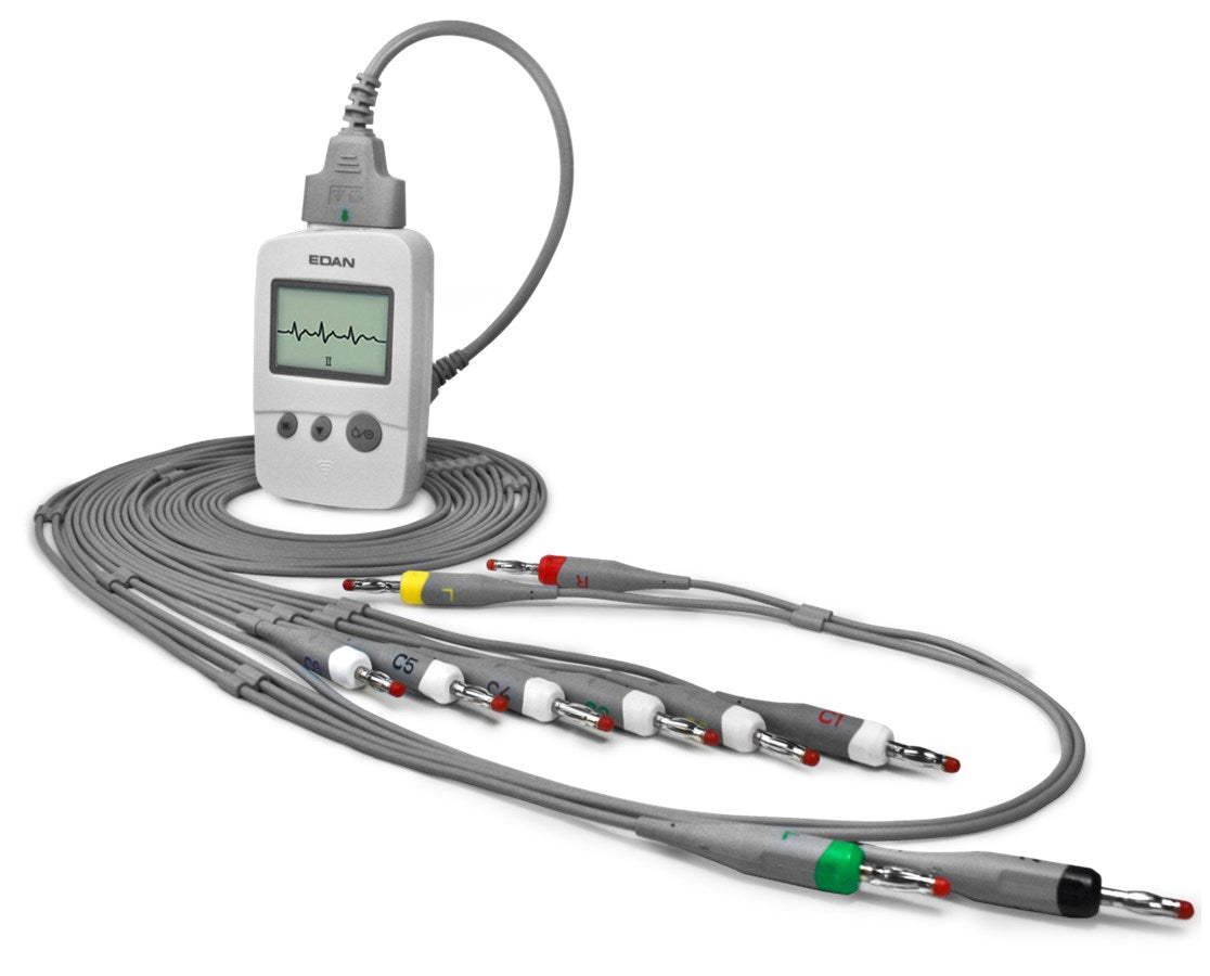 Edan PC Based 12 Lead Wireless DX12 ECG Sampling Box. Save at