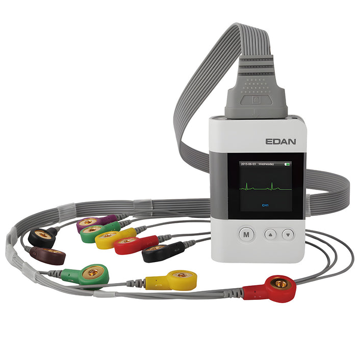 SE-2012 12-Channel Digital Holter Recorder Package