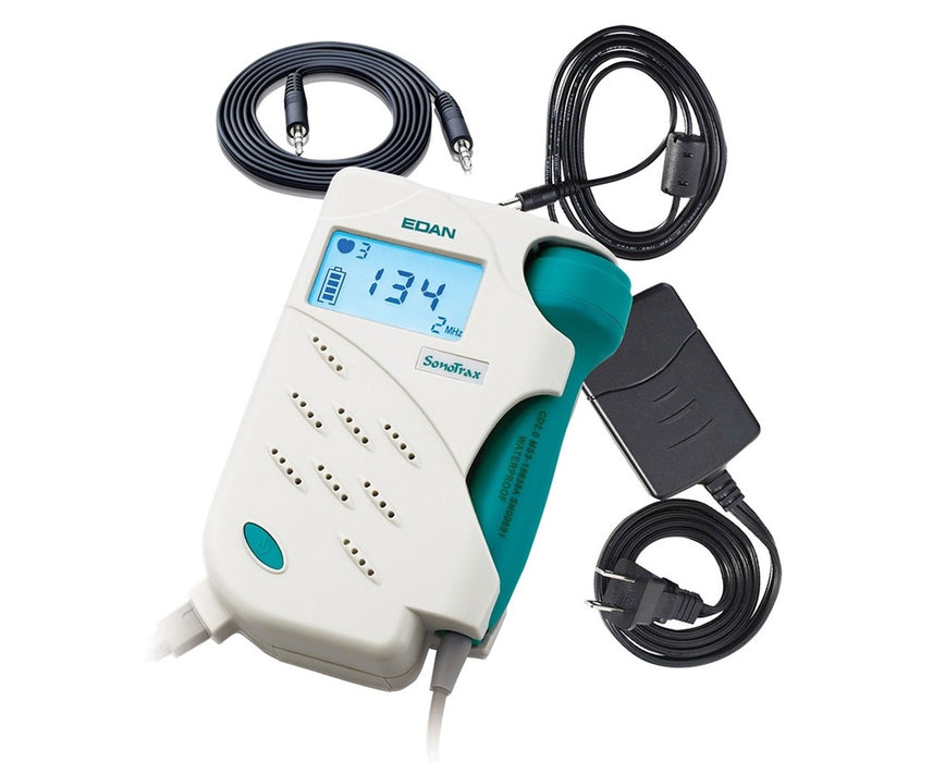 STP Sonotrax II Vascular Doppler w/ 3 Working Modes & LCD Display - 8 MHz Probe - Alkaline Battery w/ Playback