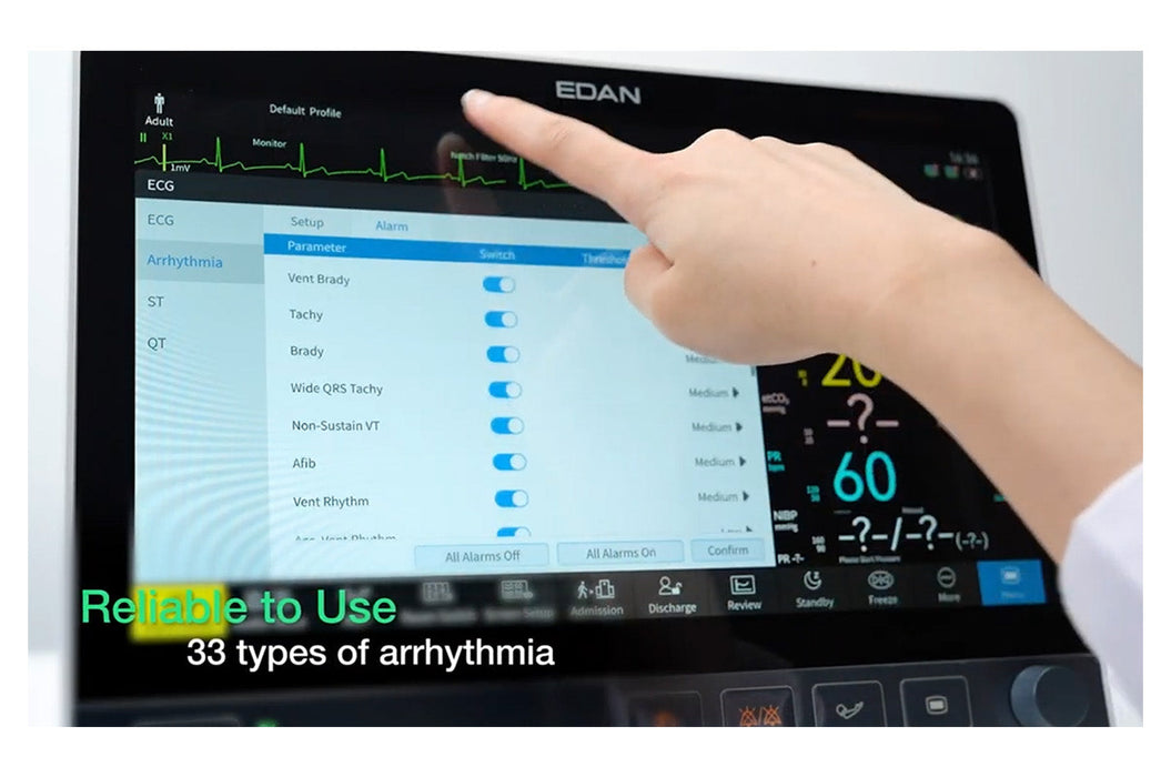 13" Vital Signs Patient Monitor