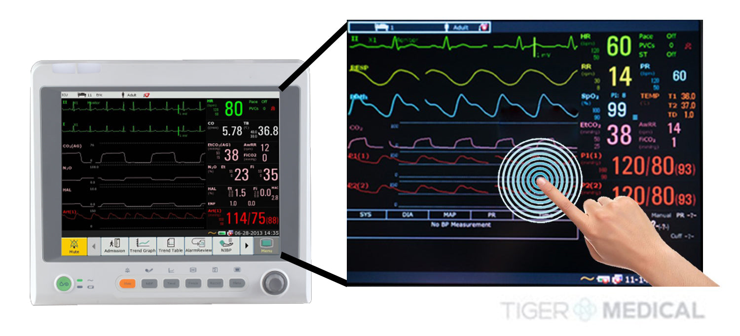 iM70 12.1" Vital Signs Patient Monitor