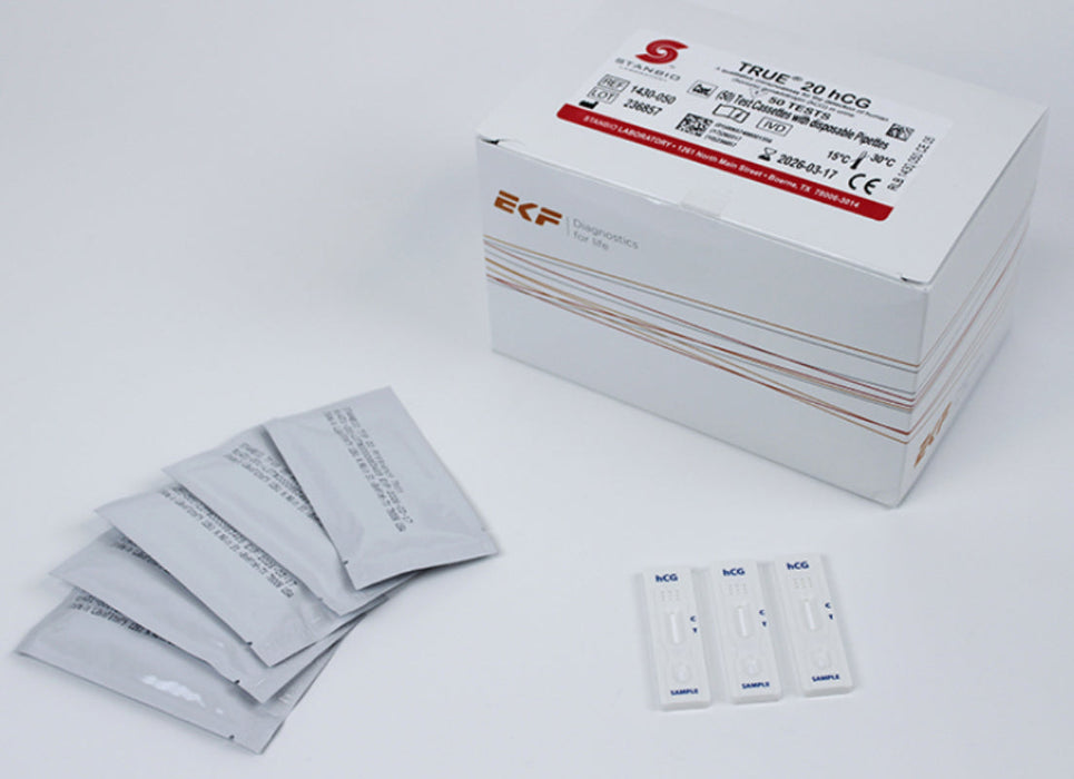 True Urine hCG Pregnancy Test Set (50tests/bx)
