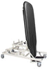 Tiltima Power Hi-Lo Table w/ Flat Top & Casters [Black Upholstery] for Physical Therapy
