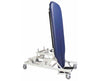 Tiltima Power Hi-Lo Table w/ Flat Top & Casters [Blue Upholstery] for Physical Therapy
