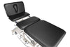 Tracion-T Power Hi-Lo Rehab Therapy Table w/ 4-Section Top & Adjustable Headrest [Black Upholstery]