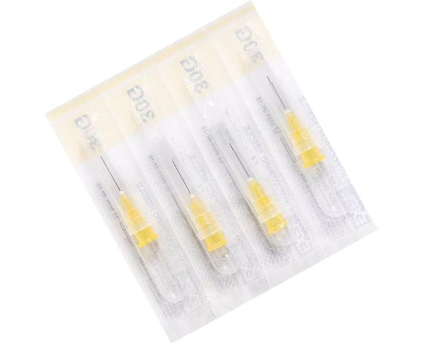 Specialty Use Hypodermic Needles, 30G x 1" Yellow - 100/Box