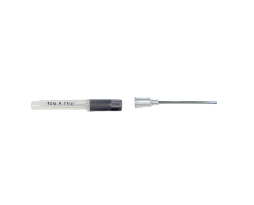 Aluminum Hub Blunt Needles, 15G x 1 1/2" - 100/Cs - Sterile