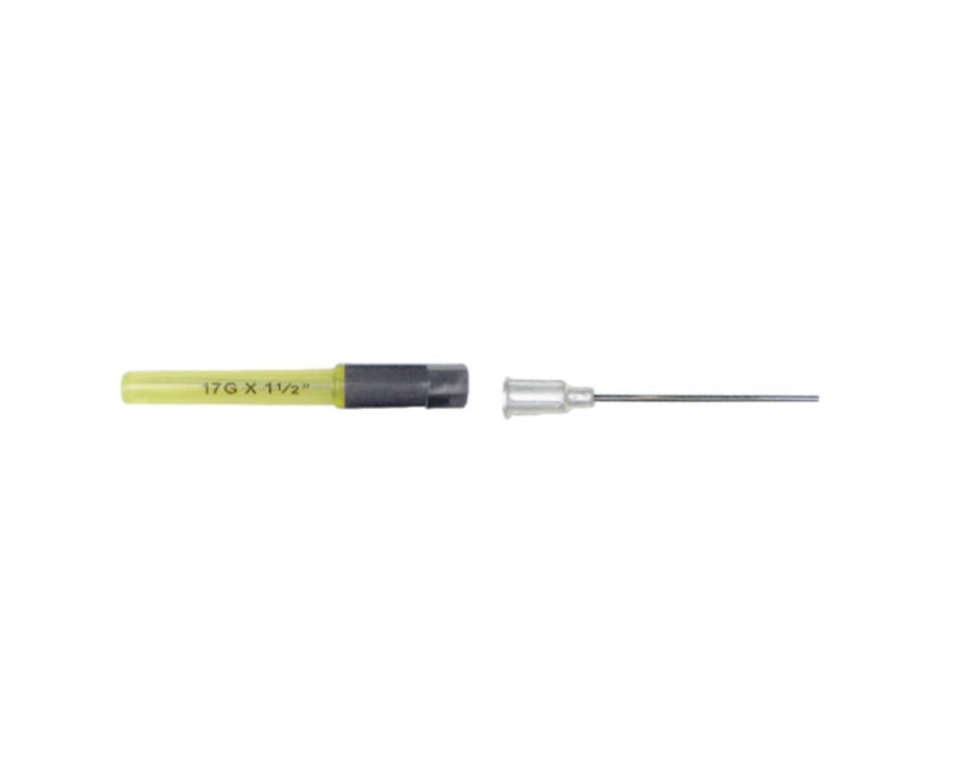 Aluminum Hub Blunt Needles, 17G x 1 1/2" - 100/Cs - Sterile