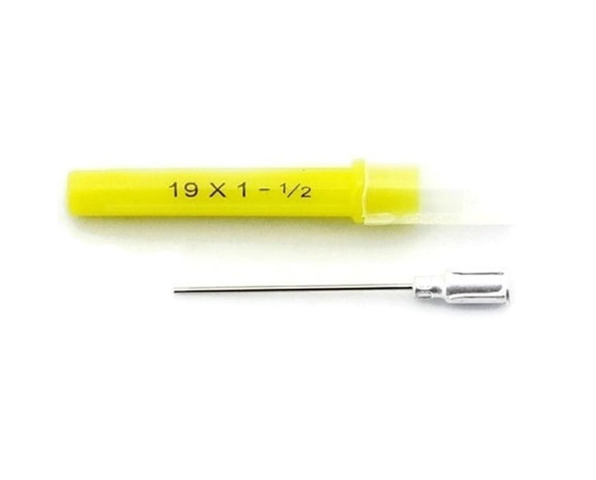 Aluminum Hub Blunt Needles, 19G x 1 1/2" - 100/Cs - Sterile