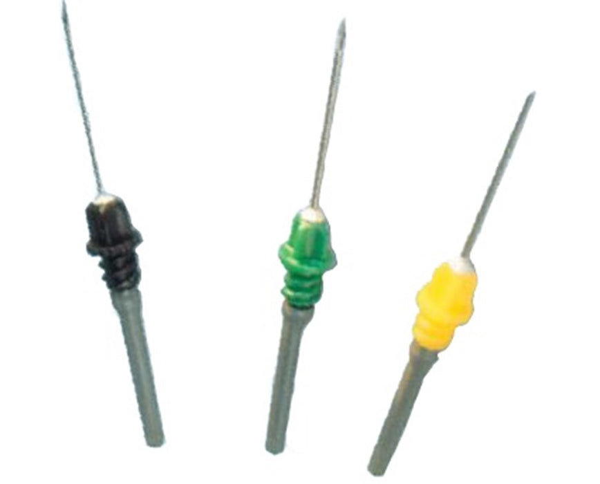 Multi-Sample (Blood-Draw) Needles, 21G x 1" Green - 100/Bx