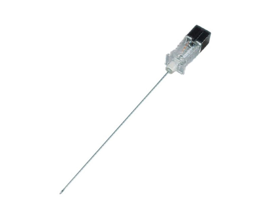 Quincke Bevel Spinal Needles, 22G (0.70mm) x 3 1/2" Black - 50/Bx