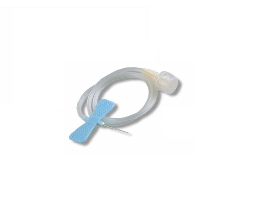 Safety Scalp Vein Set, 25G x 3/4" 12" Blue