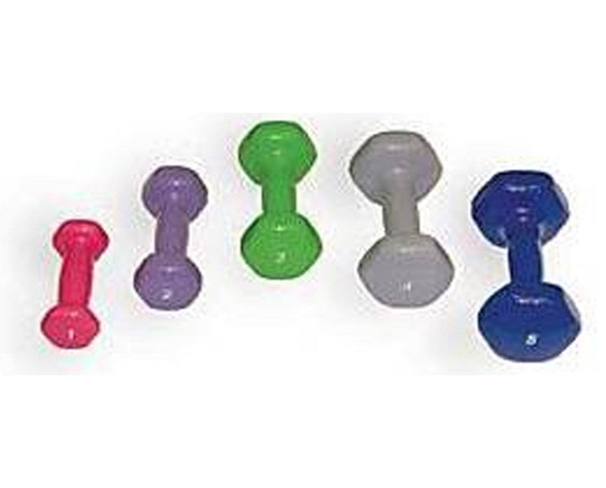 Vinyl Coated Dumbbell Weight Set