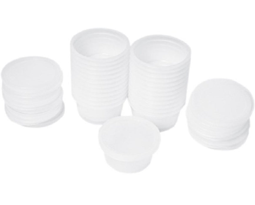 Containers and Lids for 3 oz putty (25/cs)