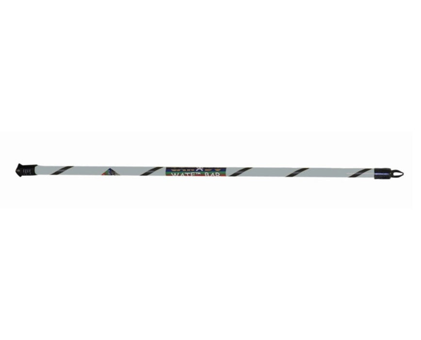 Slim WaTE Weight Bar - 1 lb 9 lb, Silver Stripe