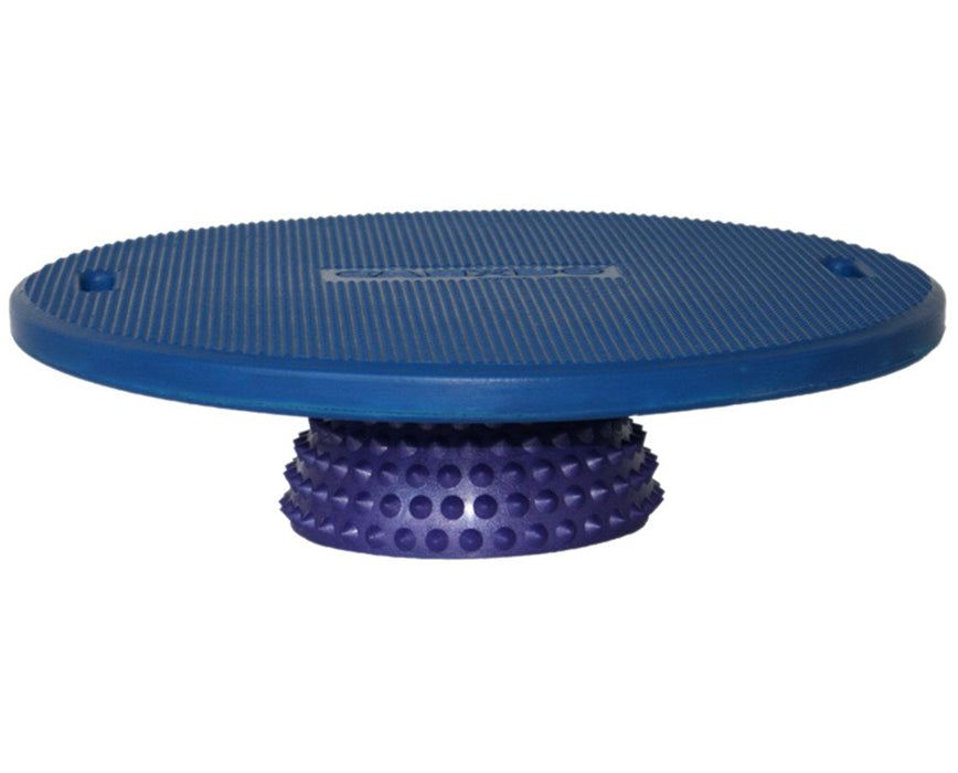 Board-on-Stone Balance Trainer - 16" Diameter Platform and 13" Stone