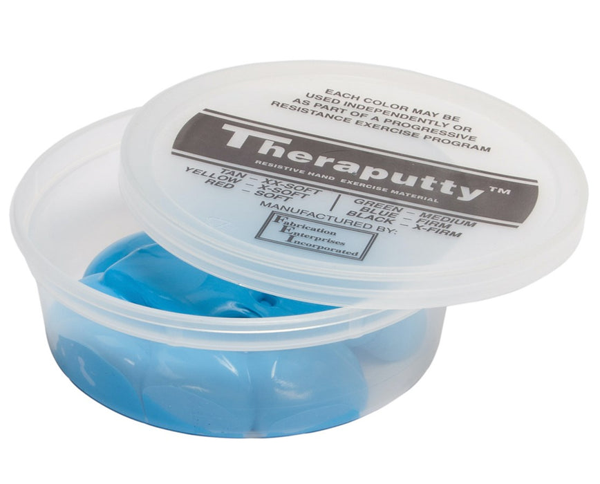 TheraPutty Plus Antimicrobial Hand Exercise Material Firm (Blue) 2 oz