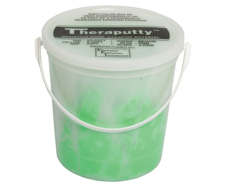TheraPutty Plus Antimicrobial Hand Exercise Material Medium (Green) 50 lb