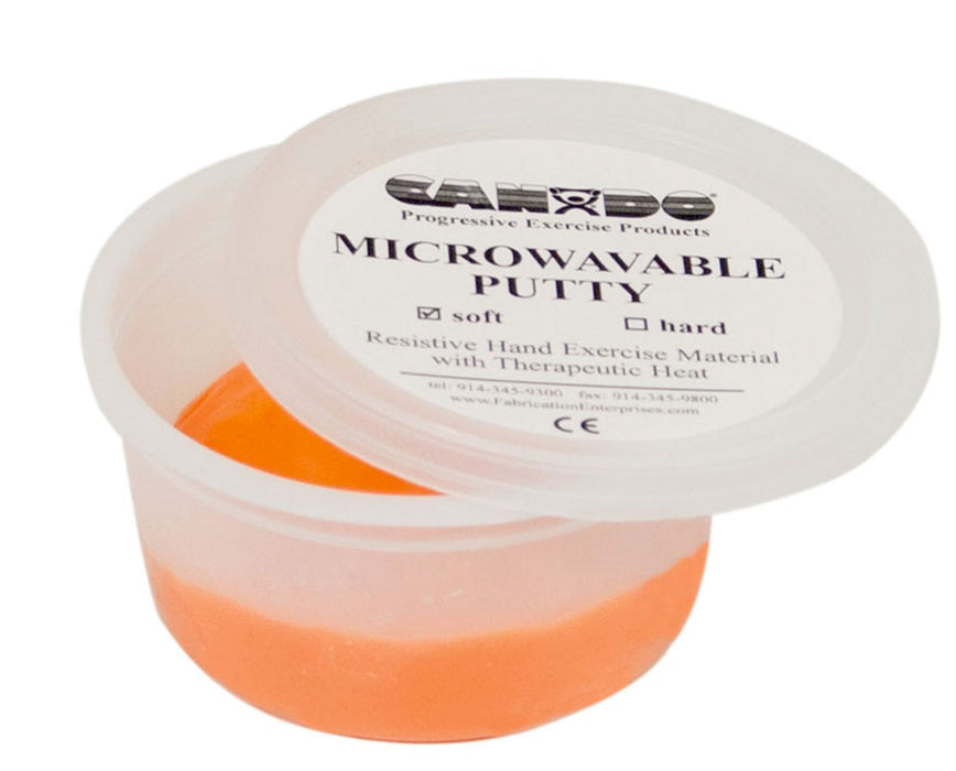 Microwavable Putty - Soft [Orange] 3 oz