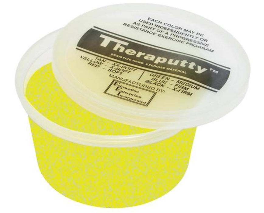 TheraPutty Glitter Putty - X-Soft [Yellow] 1 lb