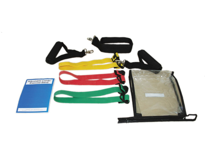 Adjustable Exercise Band Kit - 3 Bands