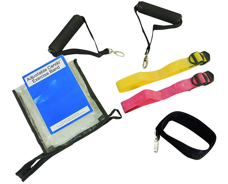 Adjustable Exercise Band Kit - 2 Band Easy