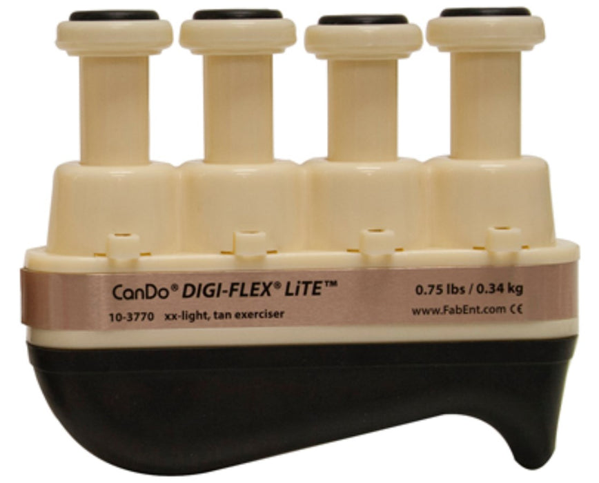 Digi-Flex LiTE Hand Exerciser - Set of 5 with Plastic Stand