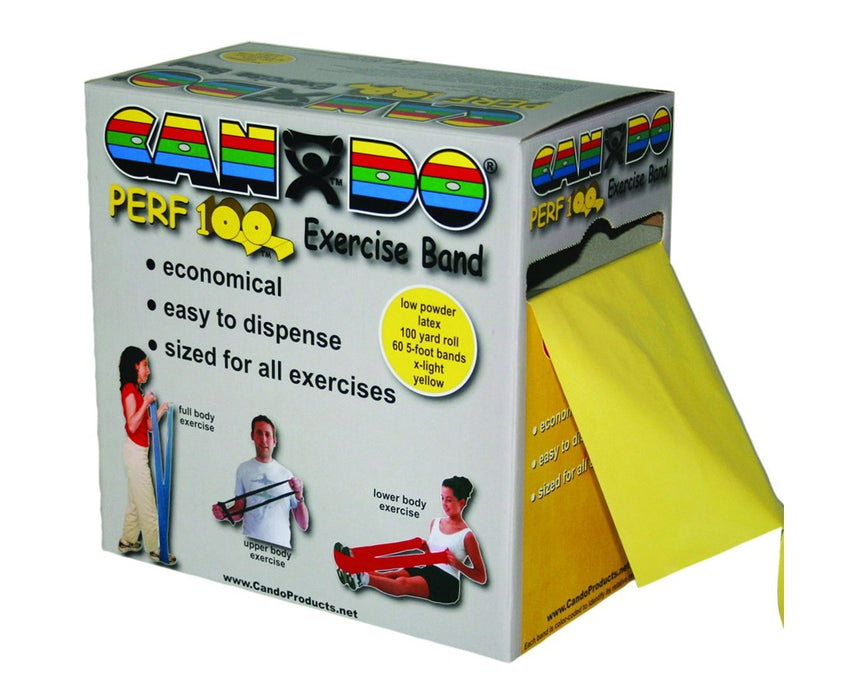 Perf 100 Exercise Band - 5-pc set