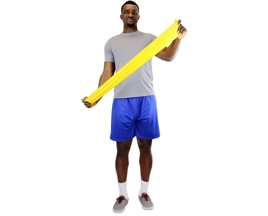 Low Powder Pre-cut Exercise Band, 4 ft