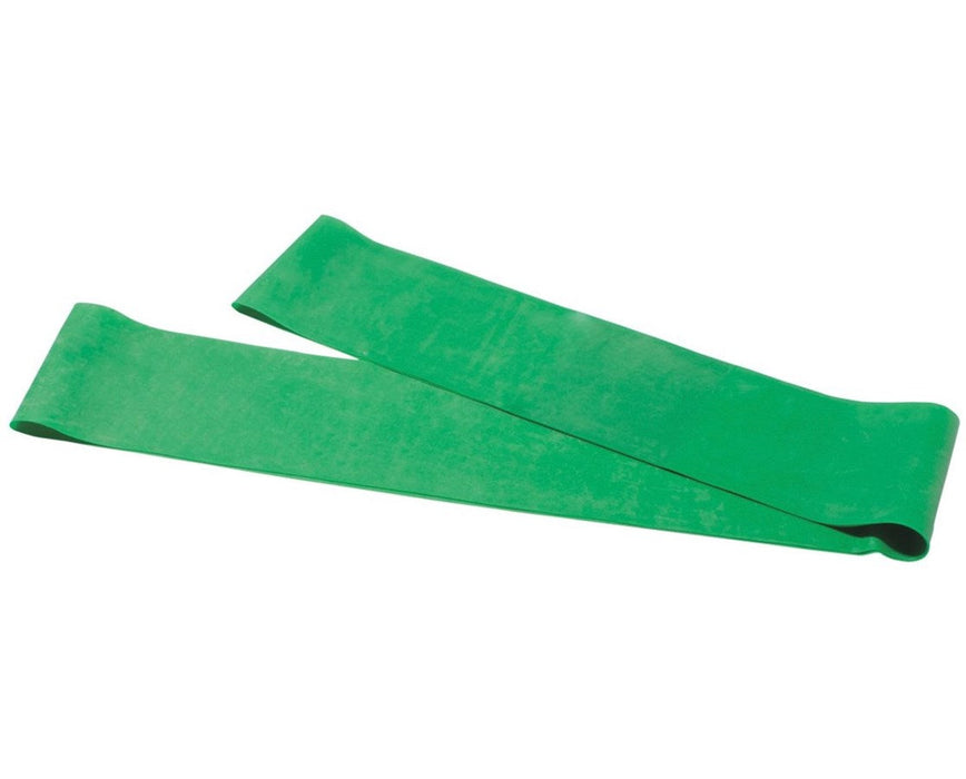 Latex Exercise Loops - 15" - Medium (Green) - 10/cs