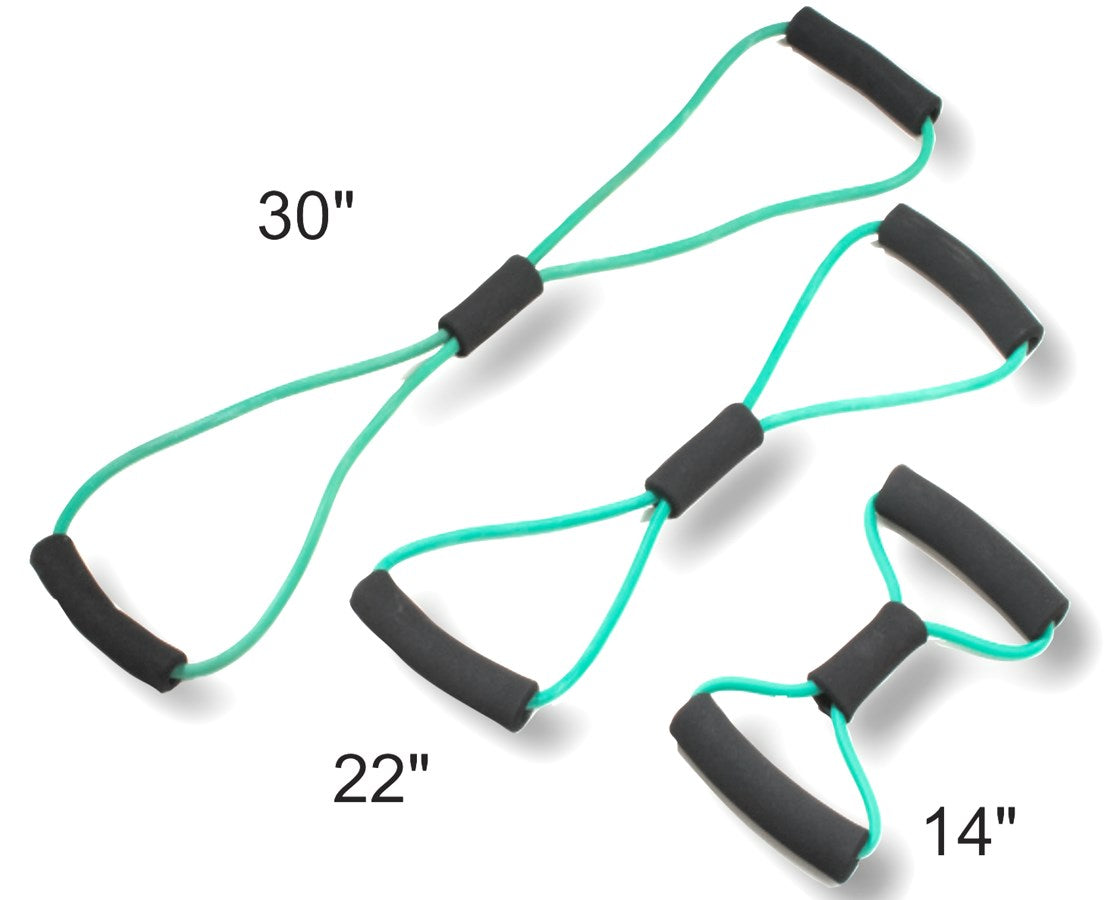CanDo Tubing BowTie Exerciser - 3-piece sets (14 CanDo Tubing BowTie Exerciser - 3-piece sets (14
