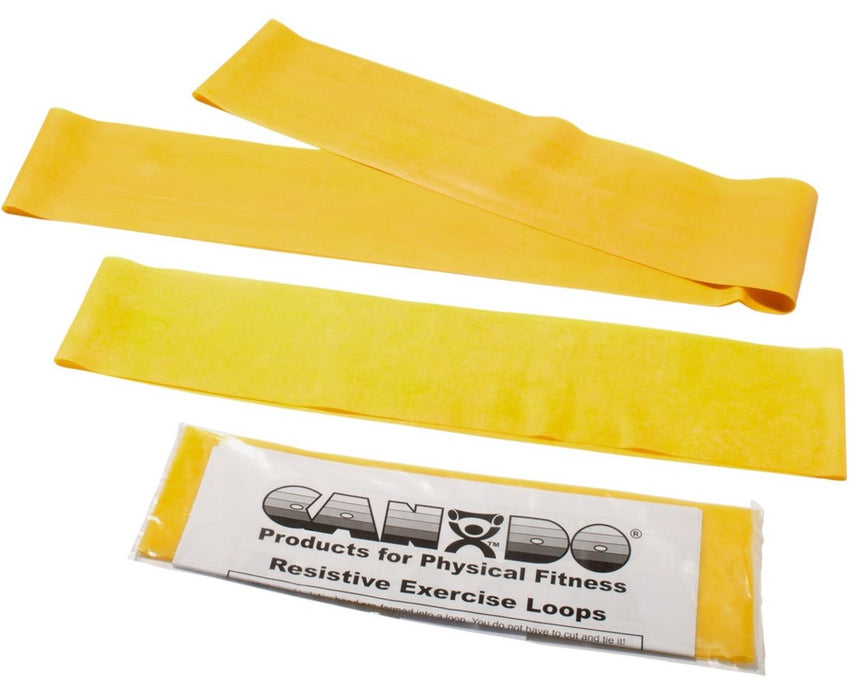 Latex Exercise Loops - 3 Piece Set - X-light (Yellow)