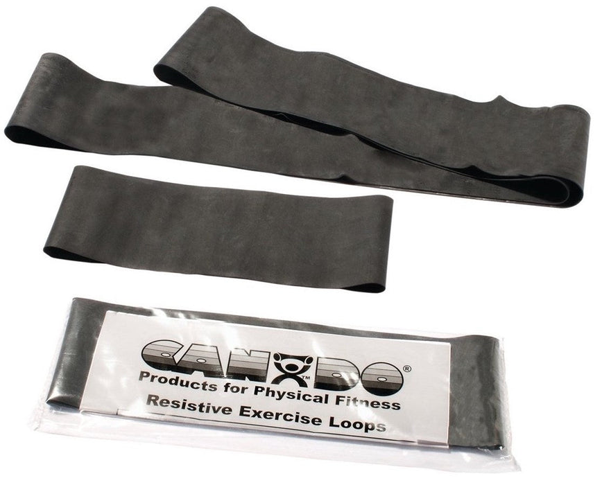 Latex Exercise Loops - 3 Piece Set - X-heavy (Black)