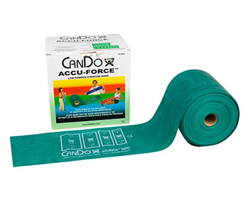 AccuForce Low Powder Exercise - Band Medium (Green) 50 Yards