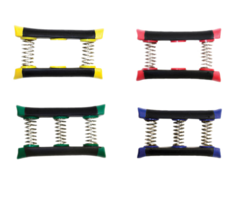 NorCo Rainbow Hand Grip Exerciser. 4pc Set (10, 15, 30 & 60lbs)