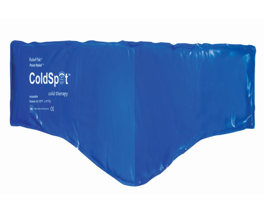 Coldspot Blue Vinyl Cold Pack neck contour, 6" x 23", Case of 12