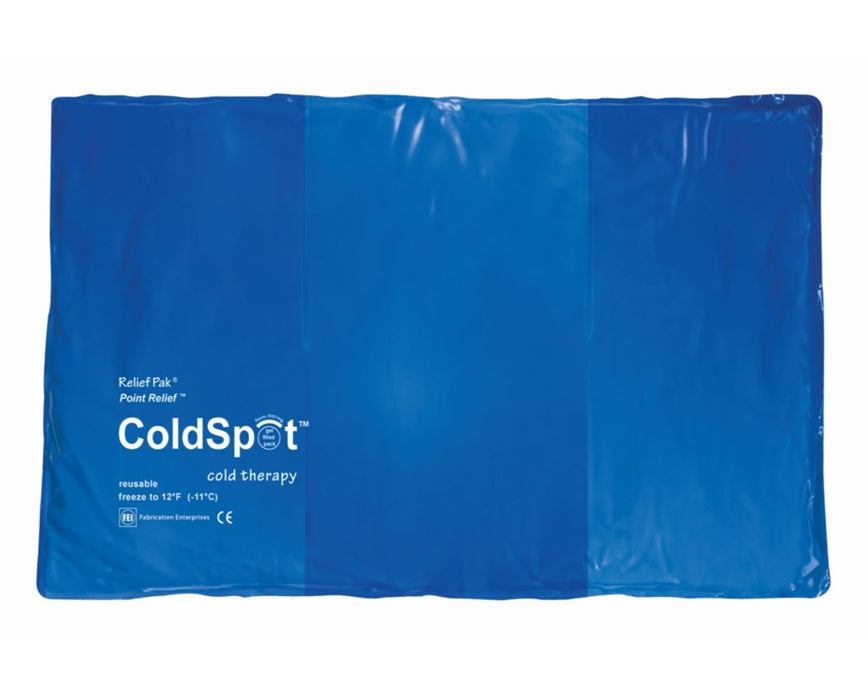 Coldspot Blue Vinyl Cold Pack oversize, 11" x 21", Case of 12