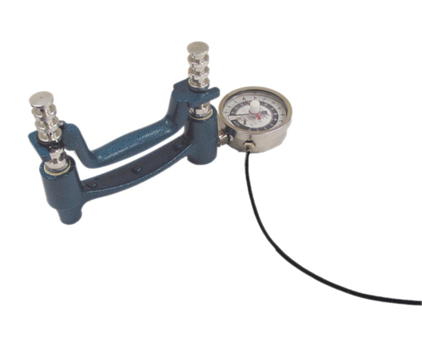 Hand Dynamometer - 300 lb Dial Gauge and Analog Output Signal